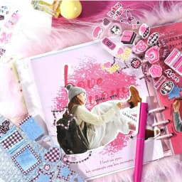 Korean Style Sticker Set For Kpop Photocards, Journaling & Toploader Deco - Premium Quality - Cute Ribbon Star Dialog Box & More