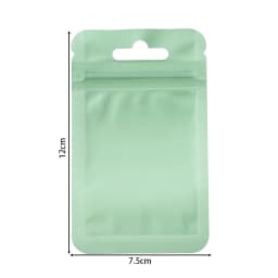 20/50pcs Iridescent Self Sealing Bags Macaron Color Plastic Packaging Pouch Jewelry Retail Storage Pouch Gift Zip Lock Bag