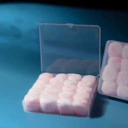 2/4/6/12/20PCS Gift Soft Wax Cotton Earplugs Wax Kneadable Ear Plugs Airplane Sound Insulation Noise Reduction Ear Plug Unisex