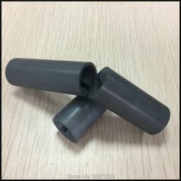 Flat Square Hole Type Boron Carbide Sand Blasting Nozzle Diameter 4mm Length 35mm 45mm 60mm