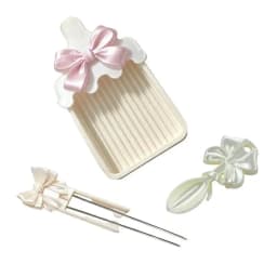 Creative Fuse Beads Tools Set Efficient Bowknot Perler Bead Auxiliary Tool Kit DIY Save Time Fuse Beads Spoon Pen Tray Kits