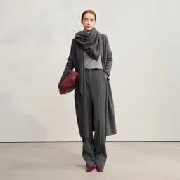 AMII Women Pants 2025 Winter Minimalist Solid Color Commuter Office Ladies Pants Versatile Casual Woven Woman Trousers 12524070