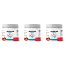 Heightener Calcium D Gummies Boost Bone Growth Reinforce Bone Strength Magnesium Zinc Growth Formula for Kids & Adults, 60 Count