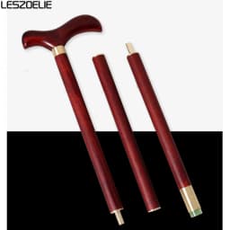 Luxury Red And Black Bird Shaped Handle African Wooden Walking Stick Men And Women Fashionable Canes Elegant Man Walking Sticks
