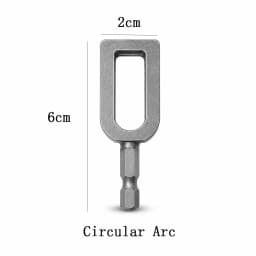 Rafford 1/4 Inch Hex Shank Wire Twister Drill Attachment, 9#/11# Rebar Tie Wire Winder Tool for Fence Repair & Construction
