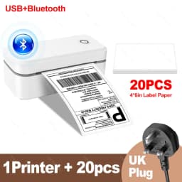 Marklife X4 Thermal Label Printer Portable Printer for 4x6 Mailing Packages Printing Bluetooth Automatic Label Recognition 2026