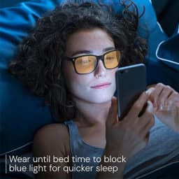 Classic Red Lens Blue Light Blocking Glasses Square Men Better Sleep Anti Bluelight Filter Orange Women UV400 Eyeglasses