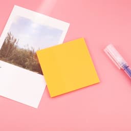 50 Sheets Colorful Waterproof PET Transparent Memo Sticky Note Paper Daily To Do It Check List Paperlaria School Stationery