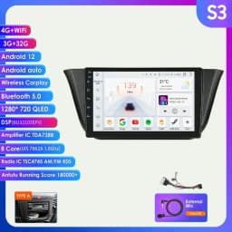 9"4G Carplay Android 12 Autoradio for Iveco Daily 2013-2021 Mutimedia Video player 7862 GPS navi Stereo 2din Touch screen Audio