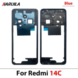 NEW Middle Frame Mid Housing Bezel Replacement parts For Xiaomi Redmi 13 13C 14C A5 Middle Frame