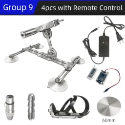 Telescopic Linear Actuator Big Thrust Reciprocating Cycle Linear Motor 0~330RPM DC 12V Optional Stand/Remote Control