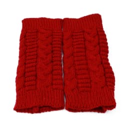 Knitted Half Finger Gloves Women'S Warm Soft Winter Gloves Handschoenen Mittens For Girl Guantes Invierno