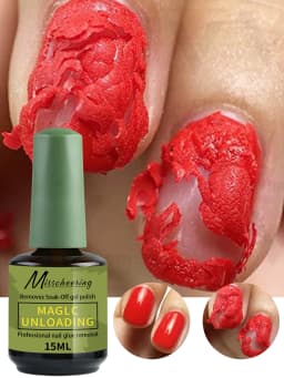 15ml Nail Polish Remover For Nails in 3-5 Minutes Easily Quickly Removes Semi Permanent Soak Off UV Gel Polish Burst Gel&nailoil