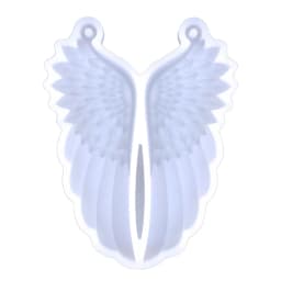 Earrings Mold Dangle Pendant Decorations Angel Wing Mirror Silicone Mold
