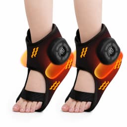 Wireless Air Pressure Foot Ankle Massager Electric Heating Vibration Massage Wrist Brace Airbag Compression Foot Muscle Relax