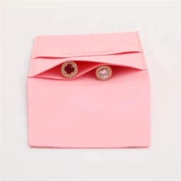 50pcs Custom Logo Name Print Microfiber Jewelry Rings Necklace Organizer Gift Bags Wedding Favor Candy Goodie Bag Small Business