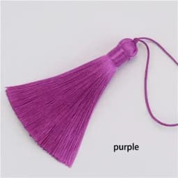 5/10pcs Polyester Silk tassels Handmade Hanging Tassels for crafts for Jewelry Making DIY Home Decor Sewing Curtains Accessories