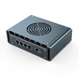 Topton 4x2.5G Solid Soft Router Firewall Mini PC Intel Core I7 I5 I3 8505 J6412 N5105 7305 PfSense OPNsense Proxmox NAS Computer