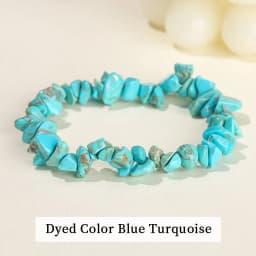 Wholesale 5-8mm Natural Stone Chips Tiger Eye Agates Crystal Gravel Stretch Bracelets Bohemian Women Reiki Heal Jewelry Gifts