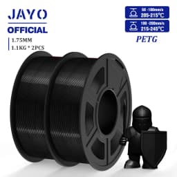 JAYO PLA/PETG/SILK/TPU/ABS 3D Printer Filament 1.75mm 2 Rolls 3D Printing Materials for 3D Printer Free Shippment