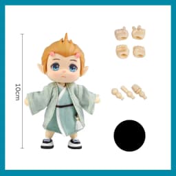 Cute YMY Whole Doll Movable Joint Doll BJD Doll Including: Doll Head Body Clothes Shoes for Obtisu11,Gsc Head Surprise Gift