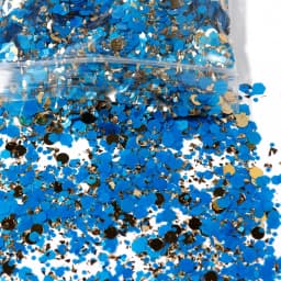 50g Holographic Mixed Hexagon Shape Chunky Irediscent Nail Art Glitter Flakes Laser Sparkly Sequins Slices Nail Art Decoration