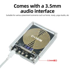 7.83HZ Schumann Wave Generator DC5V 0.01-99999HZ Adjustable Frequency Schumann Sine Wave Signal Generator Type-C Interface