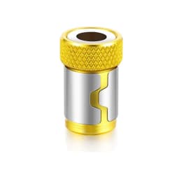 Screwdriver Magnetic Ring 1/4'' Universal Screw Driver Head Magnetic Ring Accessories for 6.35mm Shank Anti-Corrosion Drill Bit
