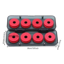 Rainbow Fishing Main Line Box Winding Board High Quality Fishing Box Fishing Tools 6-10 Spindle Silicone Main Spool