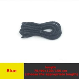1 Pair Round Shoe Laces Leather Waxed Shoelaces Outdoor Leisure Boots Shoelace Adult Unisex Shoe Lace 60/90/120/150CM