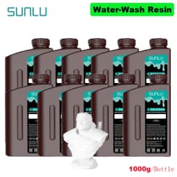 SUNLU 10KG Standard / Water-Wash / Water Wash ABS LIKE 3D Resin 1KG/Bottle 405nm UV Resin For Most SLA/DLP/LCD 3D Printer 1kg