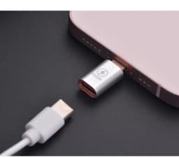 OTG Adapter for iOS Lightning Male to Type C Female Connector 20W Fast PD Charging Adaptor