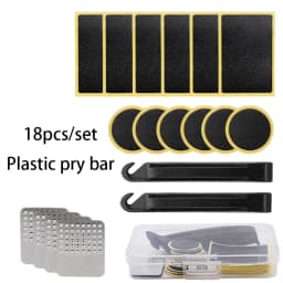 50/30/20/10PCS Bicycle Glue-free Tire Patches Tool Quick Repairing Tyre Protection Patch Adhesive Quick Drying Bike Accessories