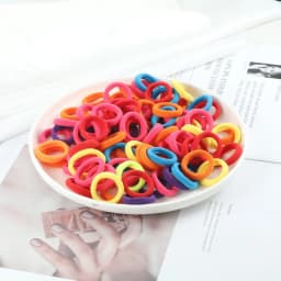20-100Pcs Hairband Mixed Color Small Elastic Rubber Bands Hair Accessories For Woman Girls Kids Ponytail Holder Scrunchies Gifts