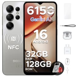 Global Version DOOGEE Note56X Pro Smartphone 6.56'' Screen 6150mAh Battery Gemini AI Android 16 Mobile Phone Support Widevine L1