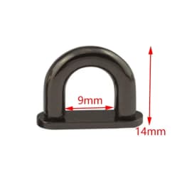 5/10Pcs Deepeel Metal Arch Bridge Bag Side Clip Buckle D Ring Screw Hook Handbag Strap Handle Connect Clasp Bags Accessories