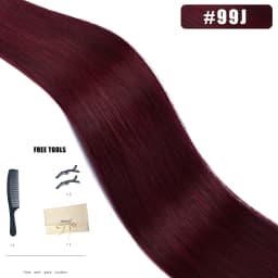 Genius Weft Hair Extensions Invisible butterfly genius Extensions Double Drawn 100% human hair Weft Extensions