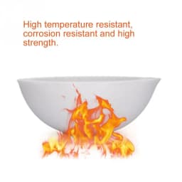 High Temperature Quartz Melting Casting Crucible Dish Bowl Pot For Gold Silver Platinum Refining Metal Jewelry Casting Container