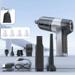 Car Vacuum Cleaner 4 In1 Wireless Vacuum Cleaner Duster Handheld Vacuum Pump For Home Portable Cordless Strong Suction Car C