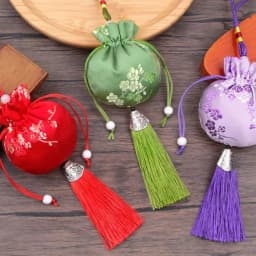 Dragon Boat Festival Sachet Plum Flower Pattern Pouch Hanfu Decoration Brocade Ethnic Style Jewelry Storage Bags Graduation Gift