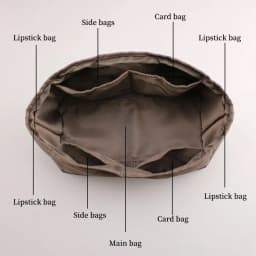 Multi-color Nylon Bag Liner Waterproof Makeup Bag For Lindy mini 26 30 Handbag Organizer Insert Travel Cosmetic Bag Shapers
