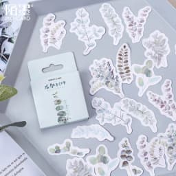 45pcs Vintage Stickers Set for Scrapbooking Adhesive Planner Labels Diary Journal Photo Album Decorative Stationery Supplies