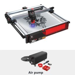 Twotrees TS2 10W Laser Engraver Compressed Spot Technology Emergency Stop Button Flame Detection CNC Laser Engraving Machine
