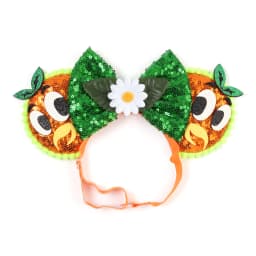 Mouse Ears Adjustable Headband Cartoon Sequin Bows Headband Birthday Party Christmas Princess Cosplay Costume For Women Adult