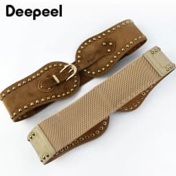 1Pc 60-80cm Suspenders with Decorative Corset Cummerbunds Adjustment Strap Fashion Corsets Belts coat Female Belt