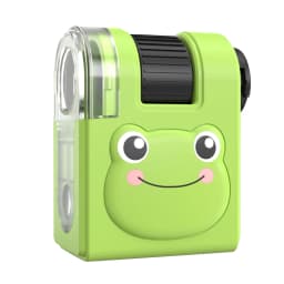 80x Mini Microscope with LED Flashlight Portable Microscope Pocket Microscope Christmas Birthday Gifts for Girls&Boys