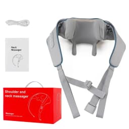 20W Wireless Trapezius Massager Neck And Shoulder Kneading Massager Neck And Back Massager Shawl Neck Cervical masajeador