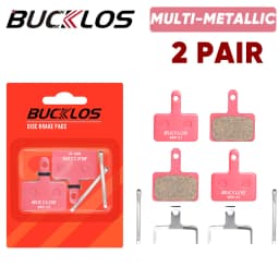 BUCKLOS BRP-01 Disc Brake Pads Resin Semimetallic MTB Hydraulic Brake Pads for SHIMANO B01S B05S Bicycle Brake Pad for M525 M395