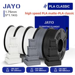 JAYO 3D PETG/ High Speed Matte PETG / PLA Classic Printer Filament 1.75mm 3D Printer Filament 5.5KG Neatly Wound PETG for 3D
