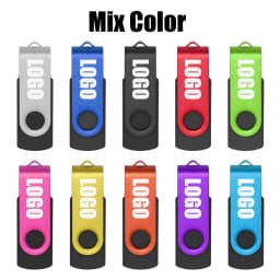 10pcs/lot USB 2.0 USB Flash Drive Flash Memory Card 32GB Pendrive 64GB Usb Stick 4GB 8GB 16GB Memory Stick U Disk Free Logo